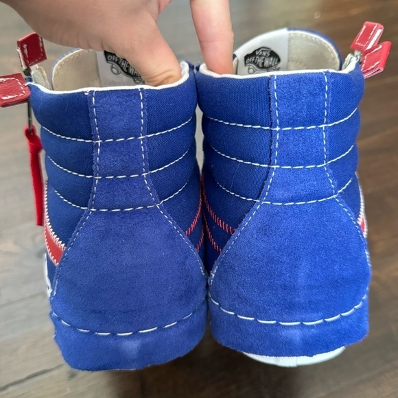 VANS Sk8-Hi Reissue Ca Surf the Web High Tops Shoe Size 7.5 Women - Picture 6 of 10